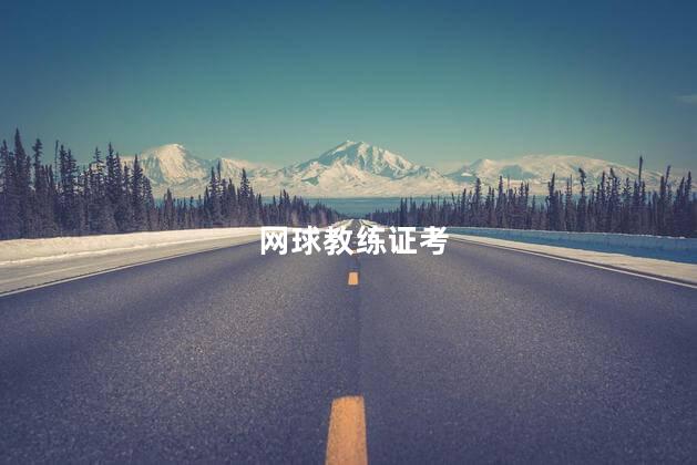 网球教练证考