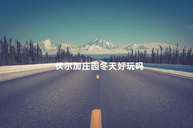 伏尔加庄园冬天好玩吗