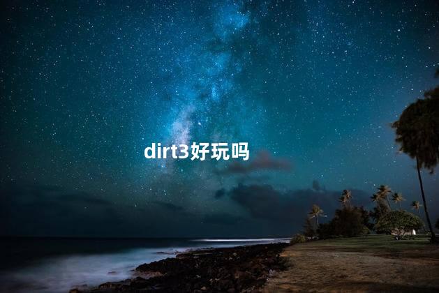 dirt3好玩吗